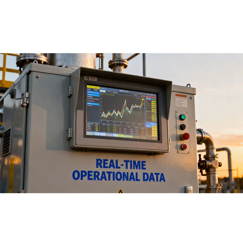 Application scenario image for 18.5 Inch Sunlight Readable LCD Screen for Industrial Kiosks, 18.5 Inch Sunlight Readable LCD