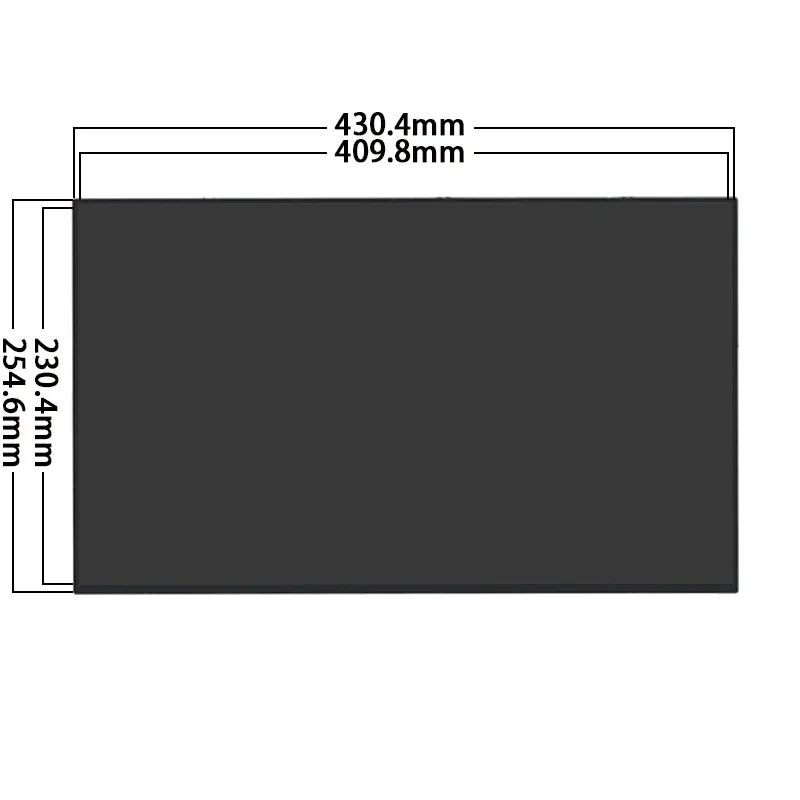 Additional product image of 18.5 Inch Industrial LCD Panel for Sunlight Readability Evaluation, huisoar, HS185WHM-NM2