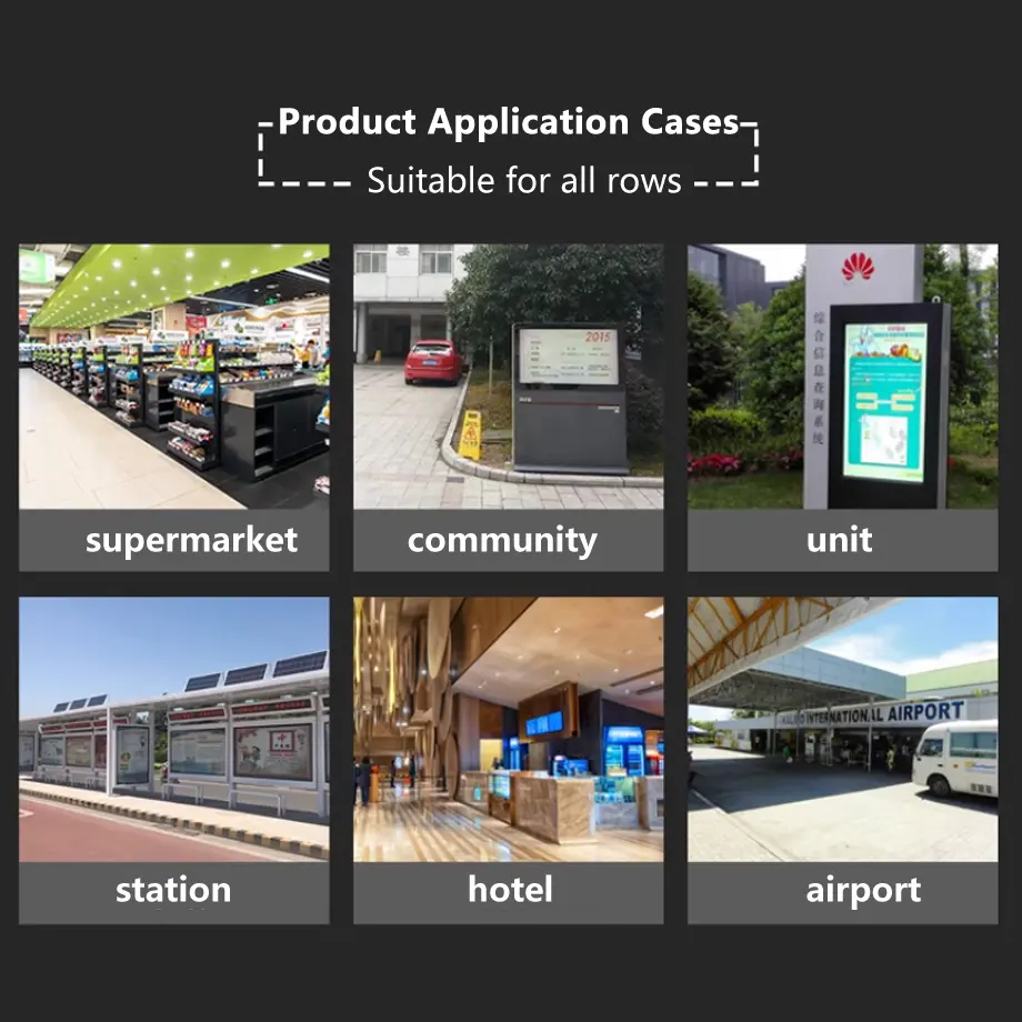 Application scenario image for 21.5 Inch Digital Signage TFT LCD Module for Advertising Displays, Digital Signage TFT LCD