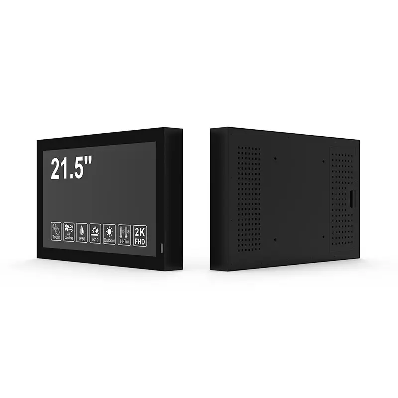 HS215FHB-GE15-02 Additional product image of 21.5 Inch Outdoor Digital Signage Manufacturer for Transit Hubs, huisoar, HS215FHB-GE15, Outdoor