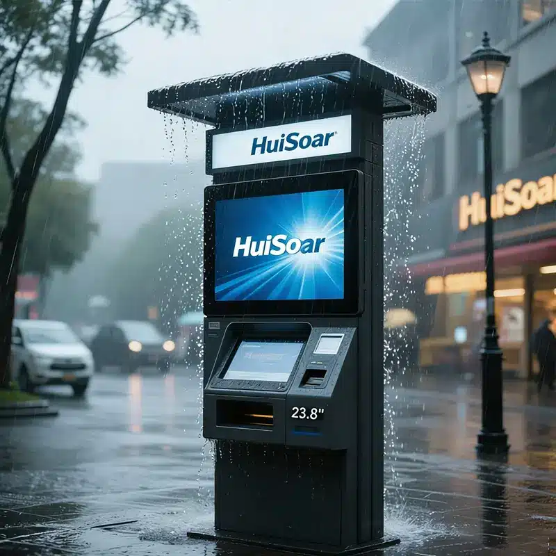 Application scenario image for 23.8 Inch Outdoor High Nits Kiosk LCD Module Manufacturer, Outdoor High Nits Kiosk LCD