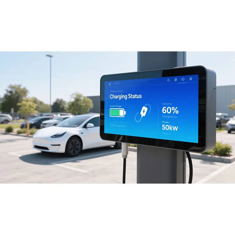 Application scenario image for 23.8 Inch Sunlight Readable LCD Display LVDS for Outdoor Kiosks, 23.8 Inch Sunlight Readable