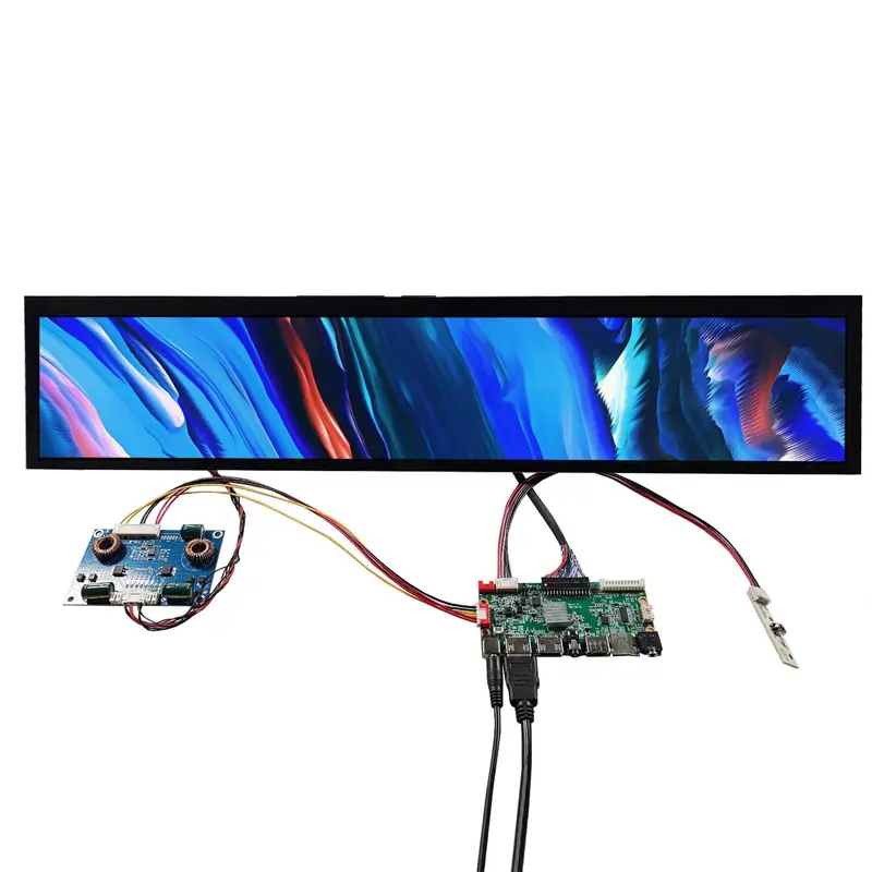 24 Inch Capacitive Touch Shelf Digital Signage Bar LCD Panel Kit