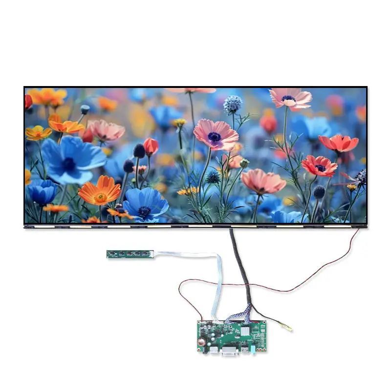 HS250S0040-02 Featured product image of 25 Inch Elevator Advertising LCD Panel Bar Display for Wall Media, huisoar, HS250S0040, Elevator