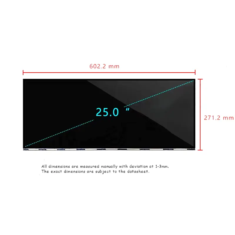 Additional product image of 25 Inch Elevator Advertising LCD Panel Bar Display for Wall Media, huisoar, HS250S0040, Elevator