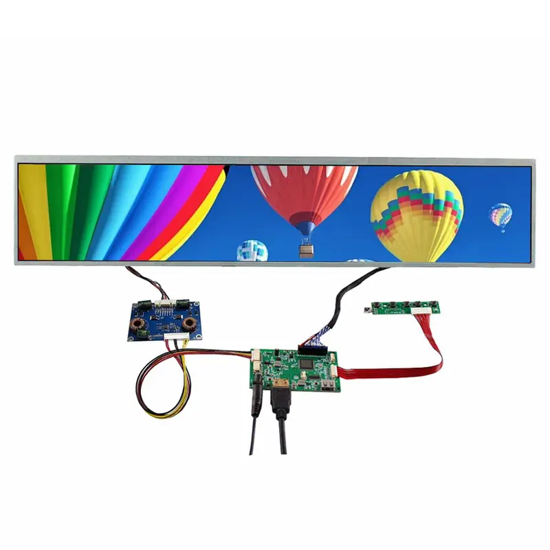 24 Inch USB Stretched Bar LCD Display Kit for Shelf Signage