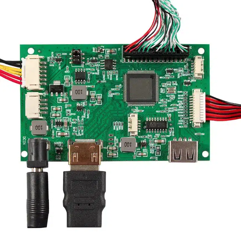 HS2660H-V823+HS280FBM-NB2-01 Additional product image of 28 Inch USB 1920×360 700cd/m² Stretched Bar Advertising LCD Screen, huisoar