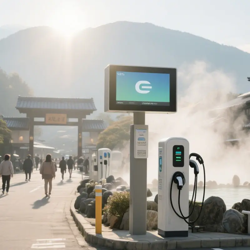 Application scenario image for 27 Inch EV Charging LCD Display with LVDS Interface, 27 Inch EV Charging LCD Display, None
