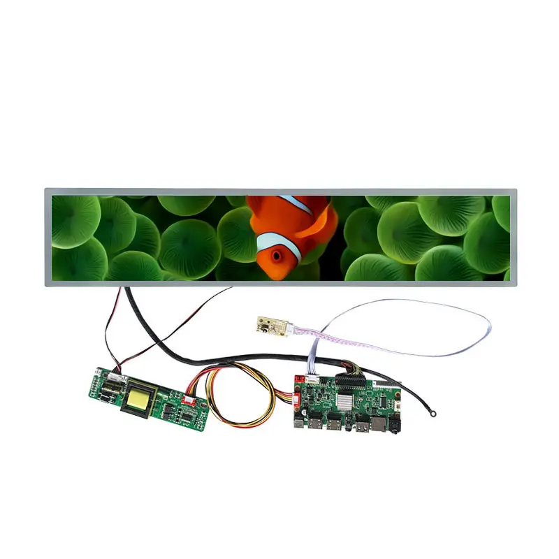 28 Inch Industrial Advertising Stretched TFT LCD Panel for Signage
