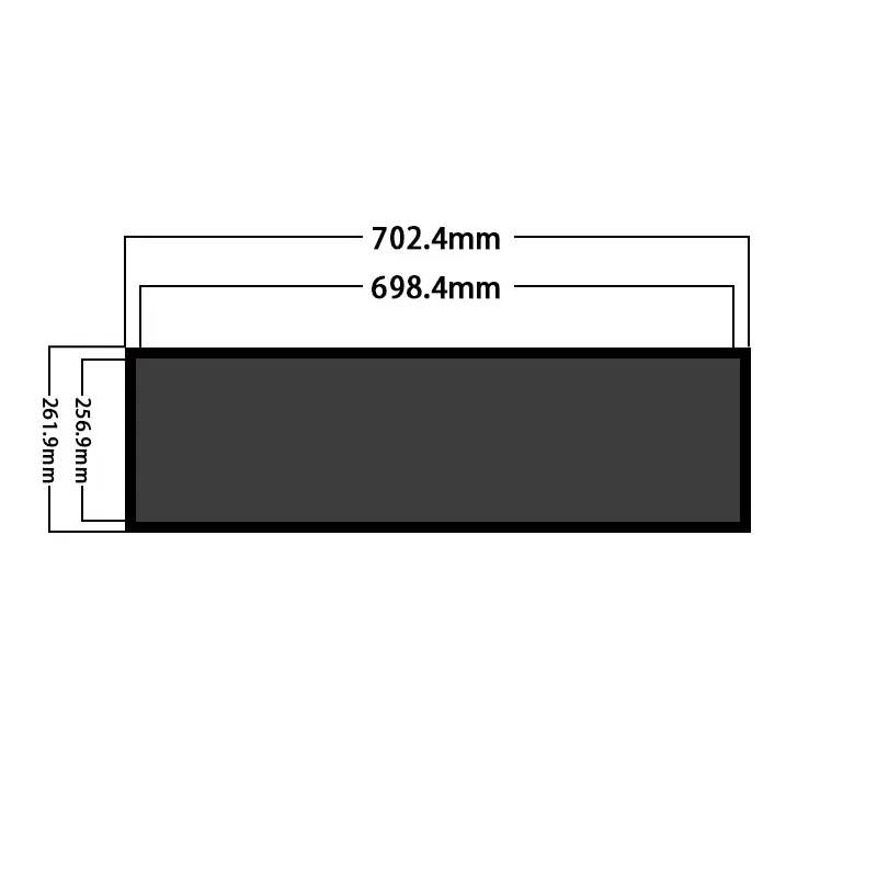 Additional product image of 29.4 Inch Bar Type LCD Display 1920×720 IPS for Railway Information, huisoar, HS294IVN01-GE15