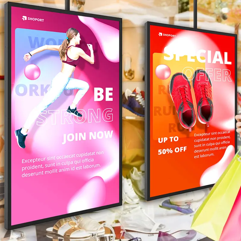 Application scenario image for 32″ 3840×2160 2500nits High Brightness Window-Facing Display, 32 3840×2160 2500nits High