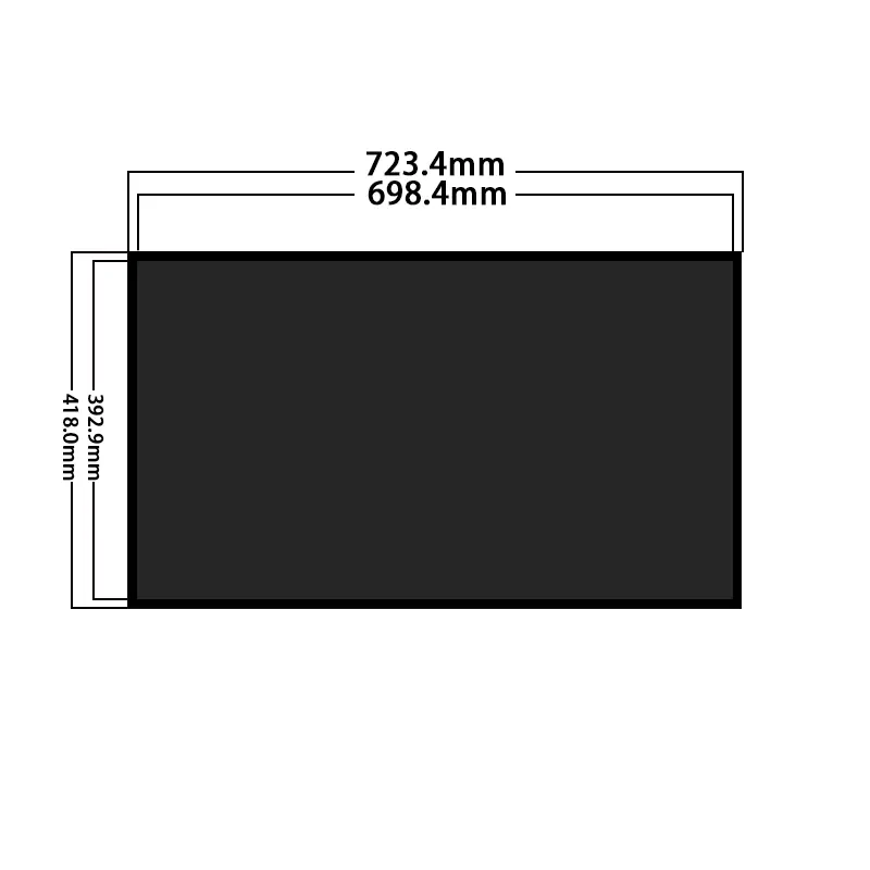 Additional product image of 32 Inch Wide Temperature Daylight Viewable LCD Monitor for Storefronts, huisoar