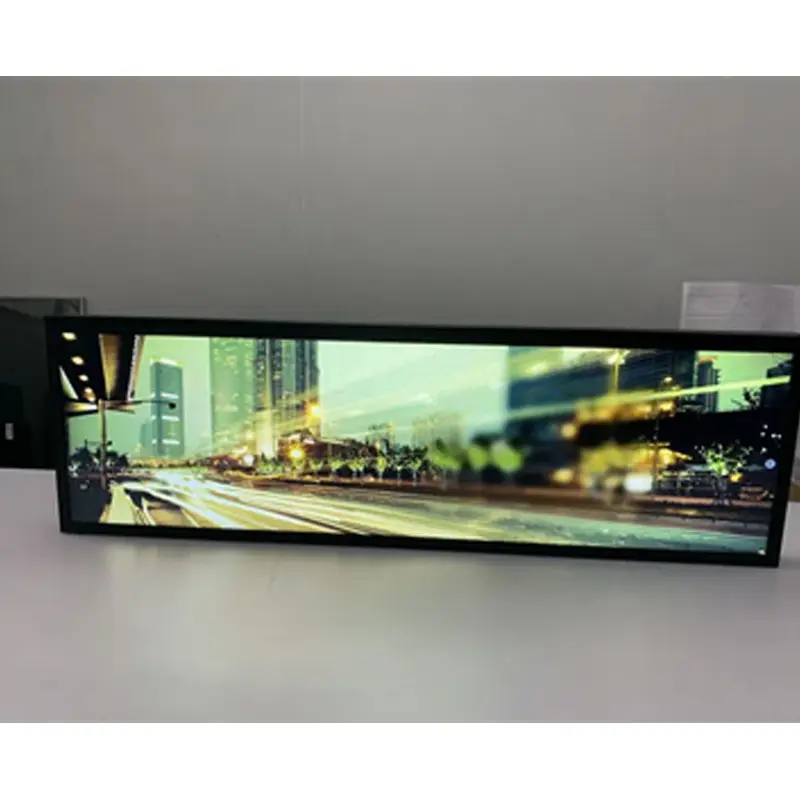 Application scenario image for 37 Inch Stretched LCD Digital Signage for Transit Systems, 37 Inch Stretched LCD Digital