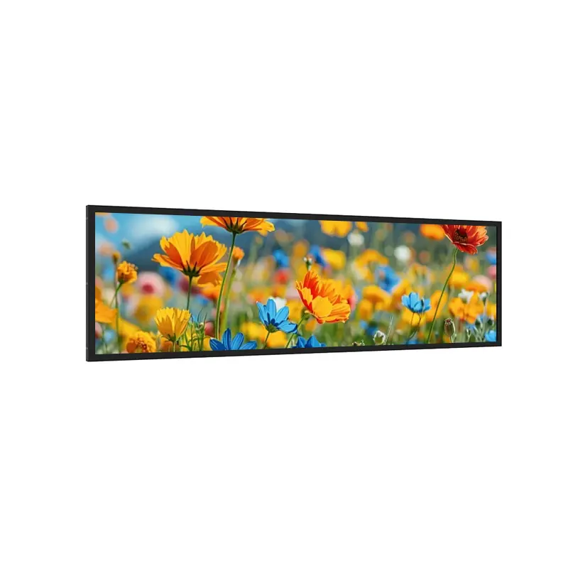 HS378LNX01A01-BK-05 Featured product image of 37.8 Inch Shelf Edge LCD Display 2880×158 for Retail Signage, huisoar, HS378LNX01A01-BK, 37.8 Inch