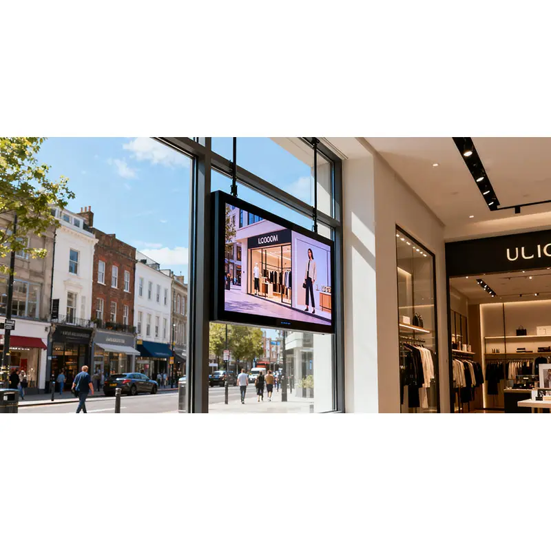 Application scenario image for 43 Inch Ultra-Bright LCD Panel for Transit Hubs, Ultra-Bright LCD Panel for Transit Hubs