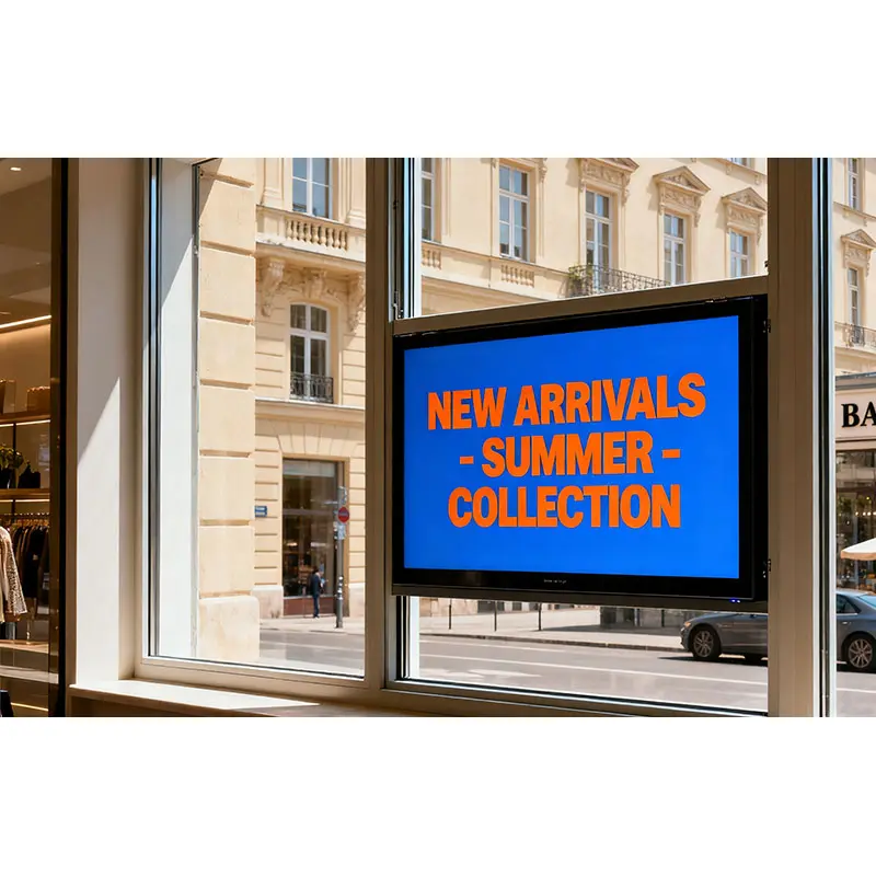 Application scenario image for 43 Inch Outdoor Open Frame Monitor for Kiosks, Outdoor Open Frame Monitor, None, tft-lcd