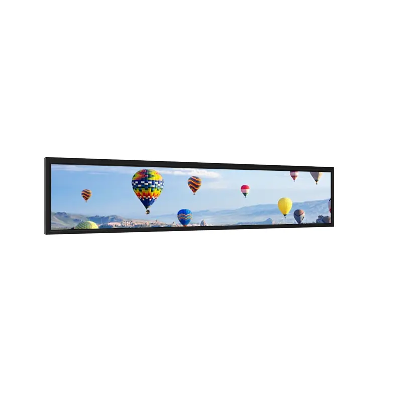 48.5 Inch Bright Stretched LCD Panel for Passenger Information