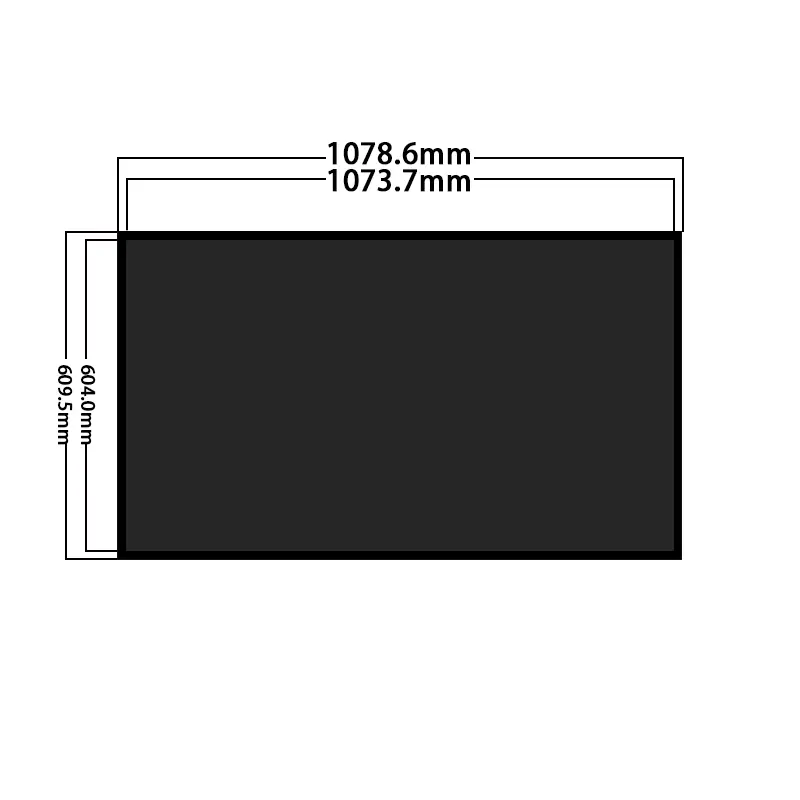 HS490ENT-GD50-05 Additional product image of 49 Inch Outdoor LCD Panel for Industrial & Commercial Signage, huisoar, HS490ENT-GD50, 49 Inch