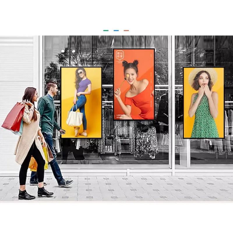 49 Inch High Brightness LCD Panel Display UHD 3500 Nits for Digital Signage