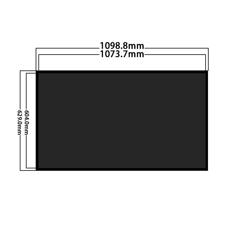 HS490MNX02D01-BK-01 Additional product image of 49 Inch Sunlight Viewable Storefront Digital Signage Display, huisoar, HS490MNX02D01-BK