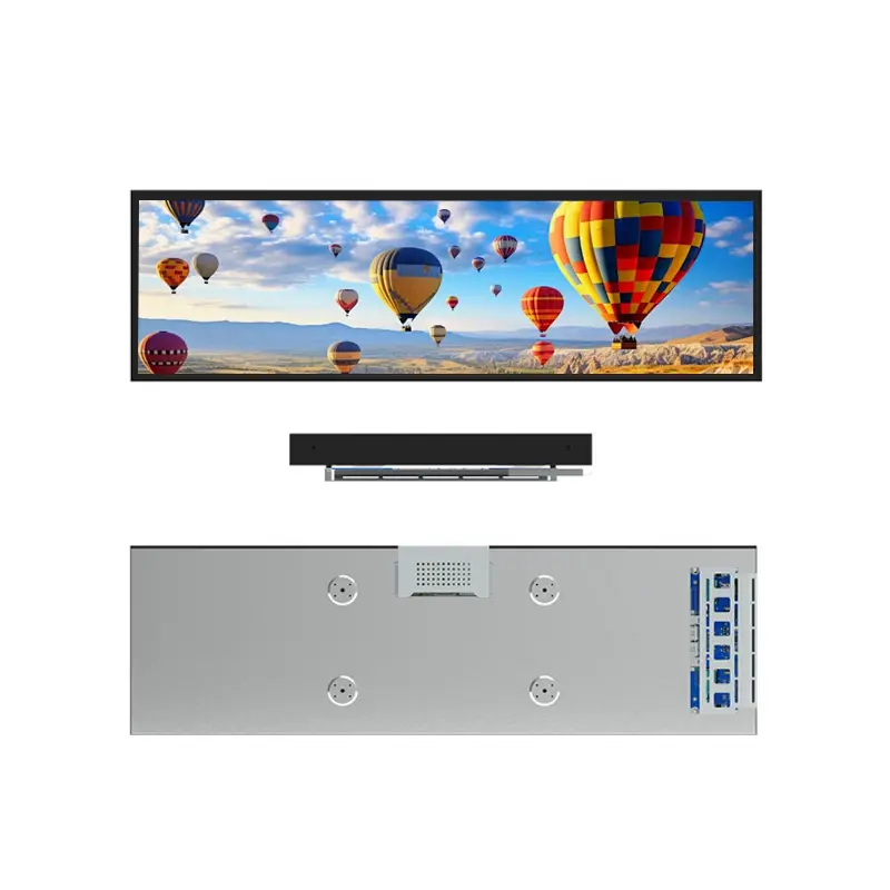 HS495LHW01D01-05 Additional product image of 49.5 Inch Bar Type LCD Display for Passenger Information, huisoar, HS495LHW01D01, 49.5 inch bar