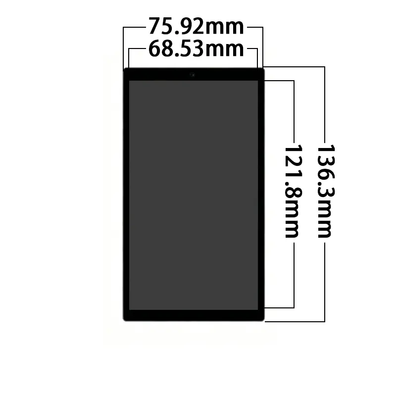HS550092N0-YZ-05 Additional product image of 5.5 Inch High Brightness LCD Display with MIPI Touch 1080×1920, huisoar, HS550092N0-YZ, 5.5 inch
