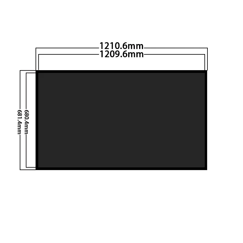 Additional product image of 55 Inch Ultra Brightness Video Wall LCD Panel for Control Rooms, huisoar, HS550DPY-SHP2, Ultra