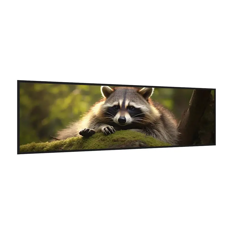 HS584kvn-04 Additional product image of 58.4 Inch Passenger Information LCD for 32:9 Transit Signage, huisoar, HS584kvn, 58.4 Inch