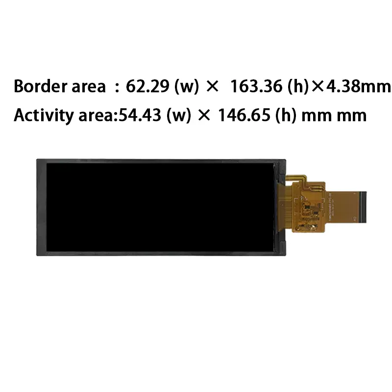 Additional product image of 6.2 Inch In-Cell Instrument Touch Display Module for Vehicle HMI, huisoar, HS620009B0, In-Cell