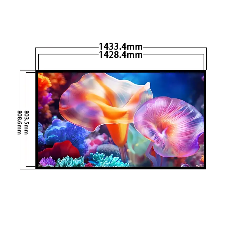 HS650ENT-GD50-04 Additional product image of 65 Inch Outdoorsl High Brightness LCD Panel for UHD Signage, huisoar, HS650ENT-GD50, 65 Inch