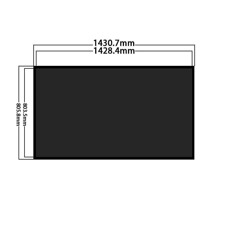 HS650ENT-N25-04 Additional product image of 65 Inch Wide Temperature Sunlight Readable LCD Display, huisoar, HS650ENT-N25, 65 Inch Wide
