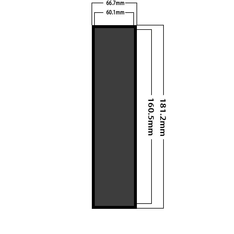 Additional product image of 6.86 Inch Parallel RGB Appliance Display for Control Panels, huisoar, HS686013B0, Parallel RGB