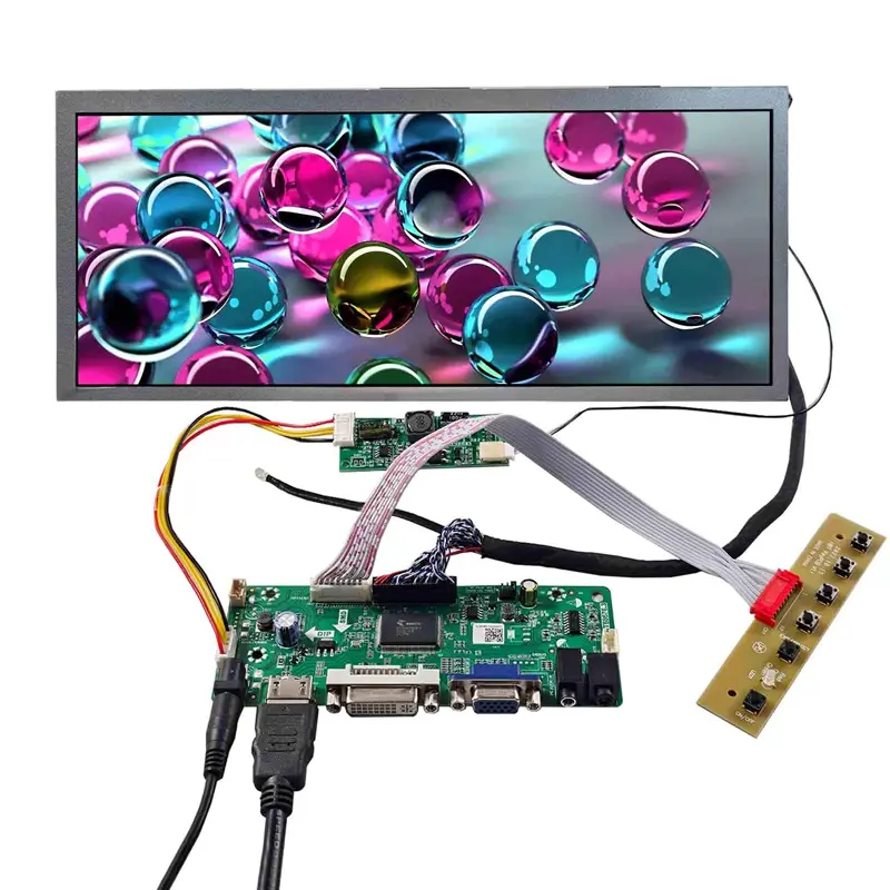 12.3 Inch Stretch Bar Advertising Screen for Retail Signage