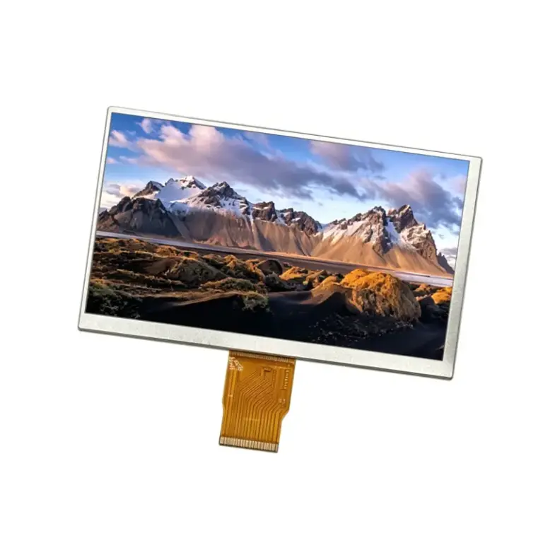 7 Inch TTL IPS LCD Display 1024×600 450 Nits for Industrial HMI Control