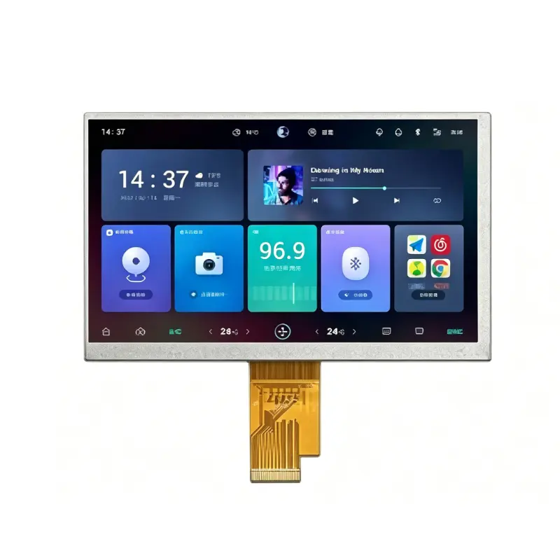 7 Inch LVDS LCD Display IPS Panel for Industrial Systems