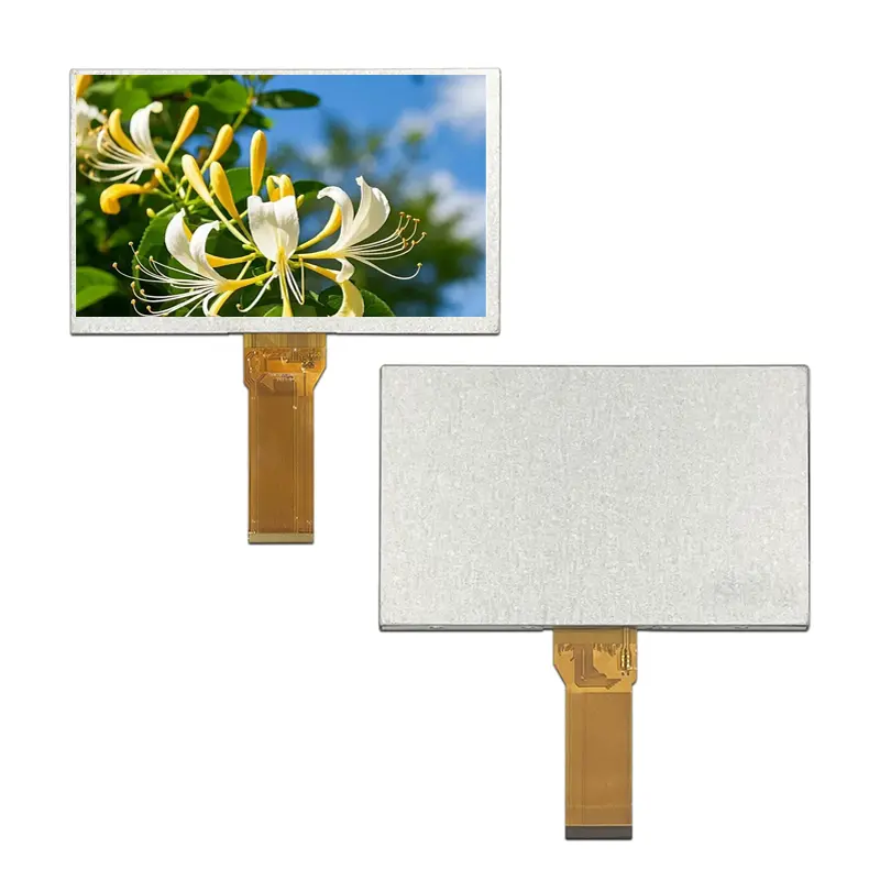 7 Inch 800×480 TFT LCD Display RGB Interface 50 Pin for Industrial Devices