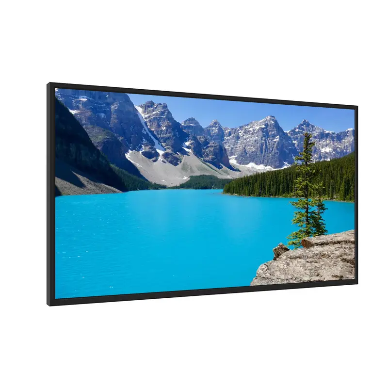 HS750ENT-GD45-01 Featured product image of 75 Inch UHD Sunlight Readable Signage LCD Panel for Transit Hubs, huisoar, HS750ENT-GD45, UHD