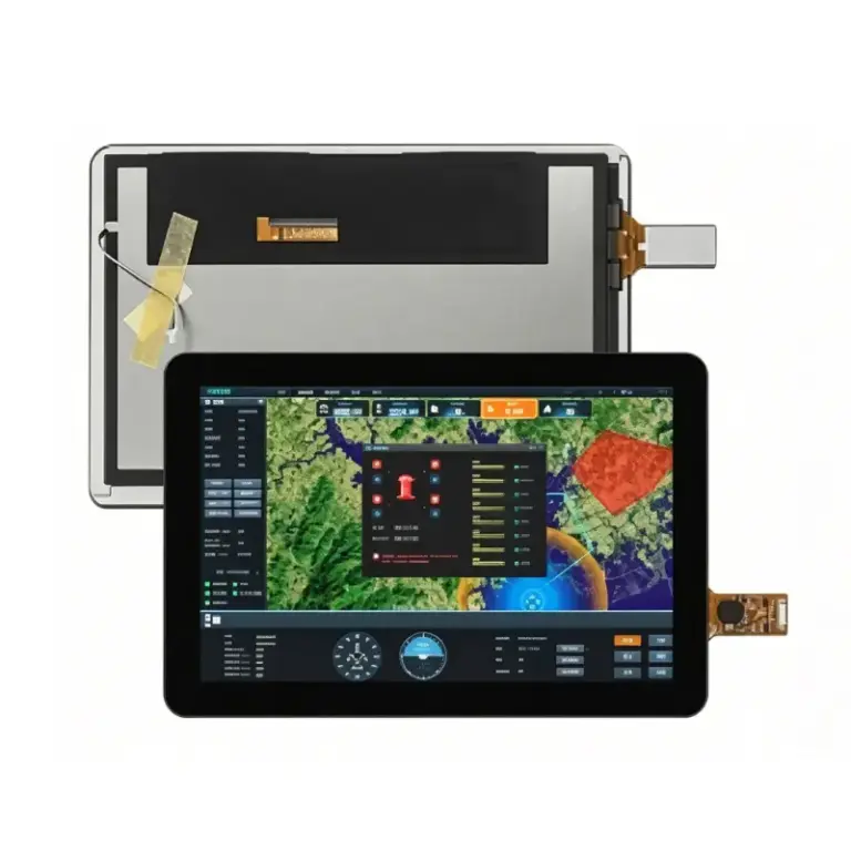 8 Inch LVDS Touch Display for High-Brightness Industrial Control