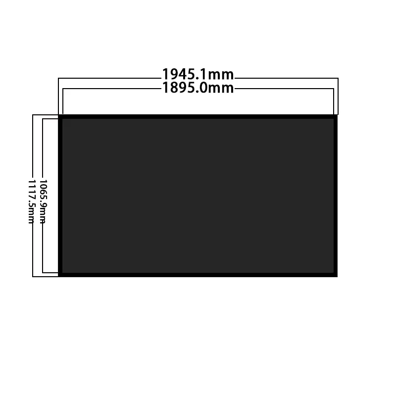 Additional product image of 86 Inch Ultra Slim Storefront Digital Signage Display for Retail, huisoar, HS860MNX01D01-BK