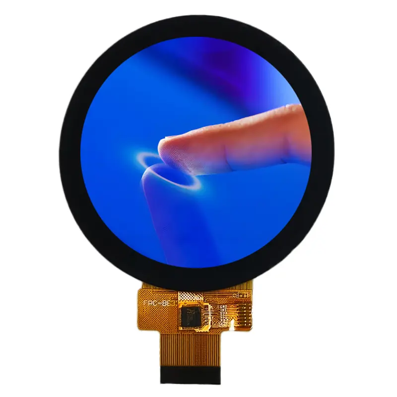 HSL021Y8911M-01 Additional product image of 2.1″ 480×480 350nits MIPI Wearable Round TFT LCD Module 1000:1, huisoar, HSL021Y8911M, 2.1