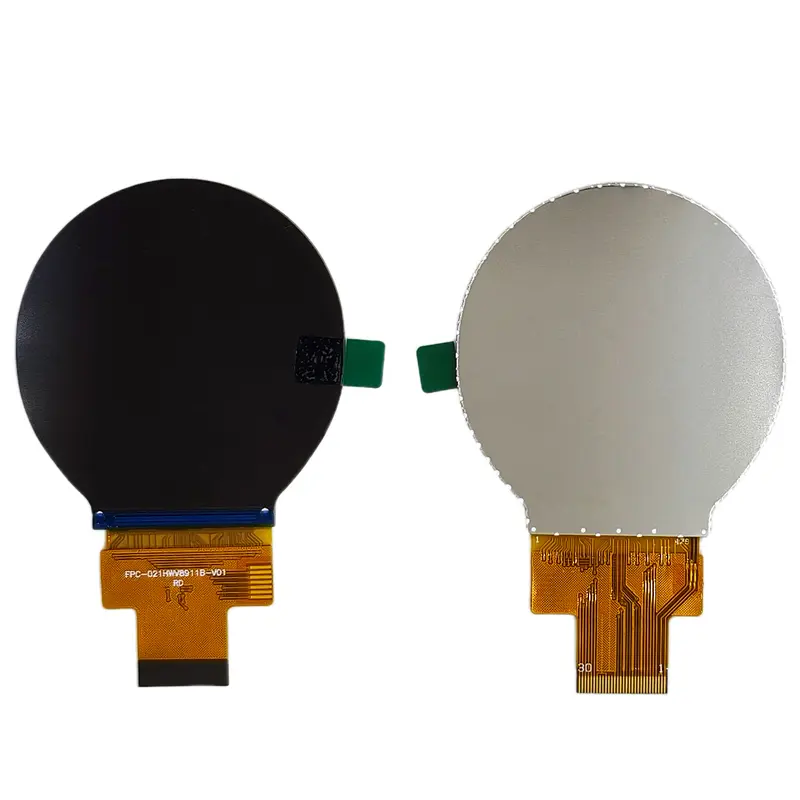 HSL021Y8911M-03 Additional product image of 2.1″ 480×480 350nits MIPI Wearable Round TFT LCD Module 1000:1, huisoar, HSL021Y8911M, 2.1