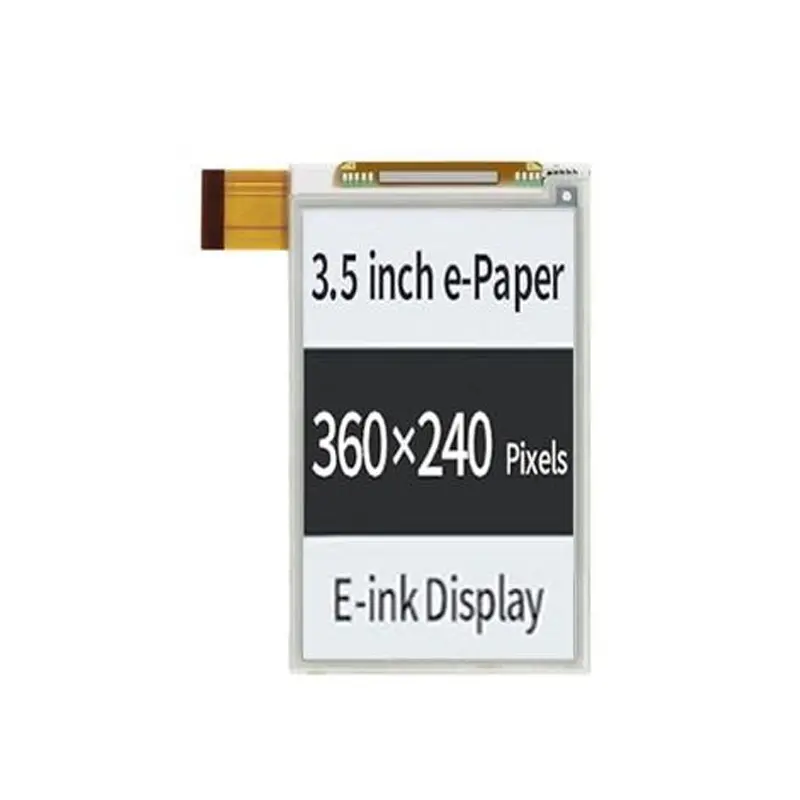 3.5 Inch Low Power E-Paper Display for IoT Devices