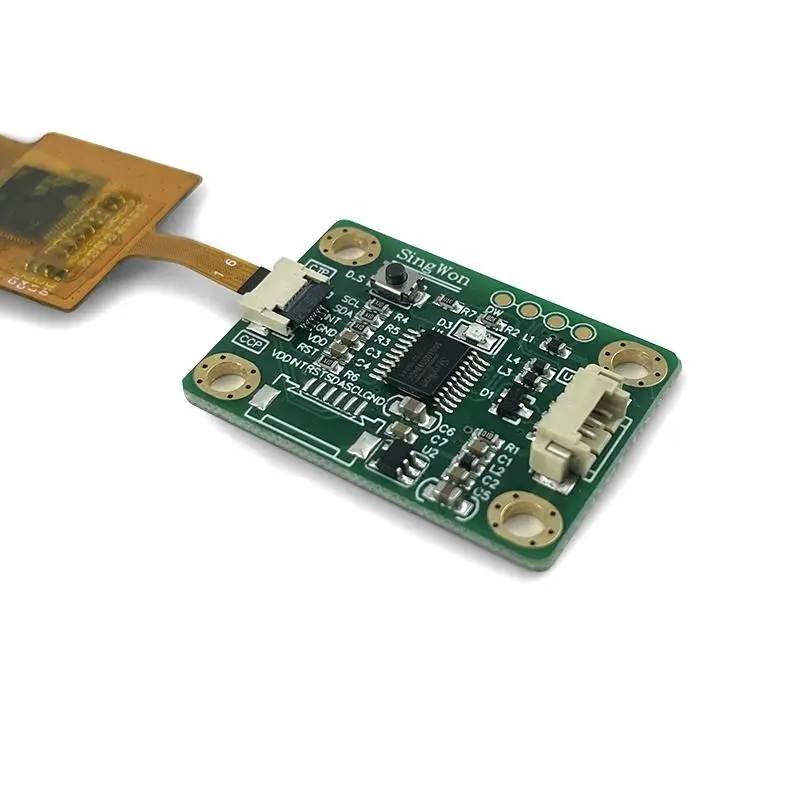 HSO50YMP-J40-02 Additional product image of 5 Inch 1080p Round MIPI Touchscreen for Premium Audio Dials, huisoar, HSO50YMP-J40, 1080p Round