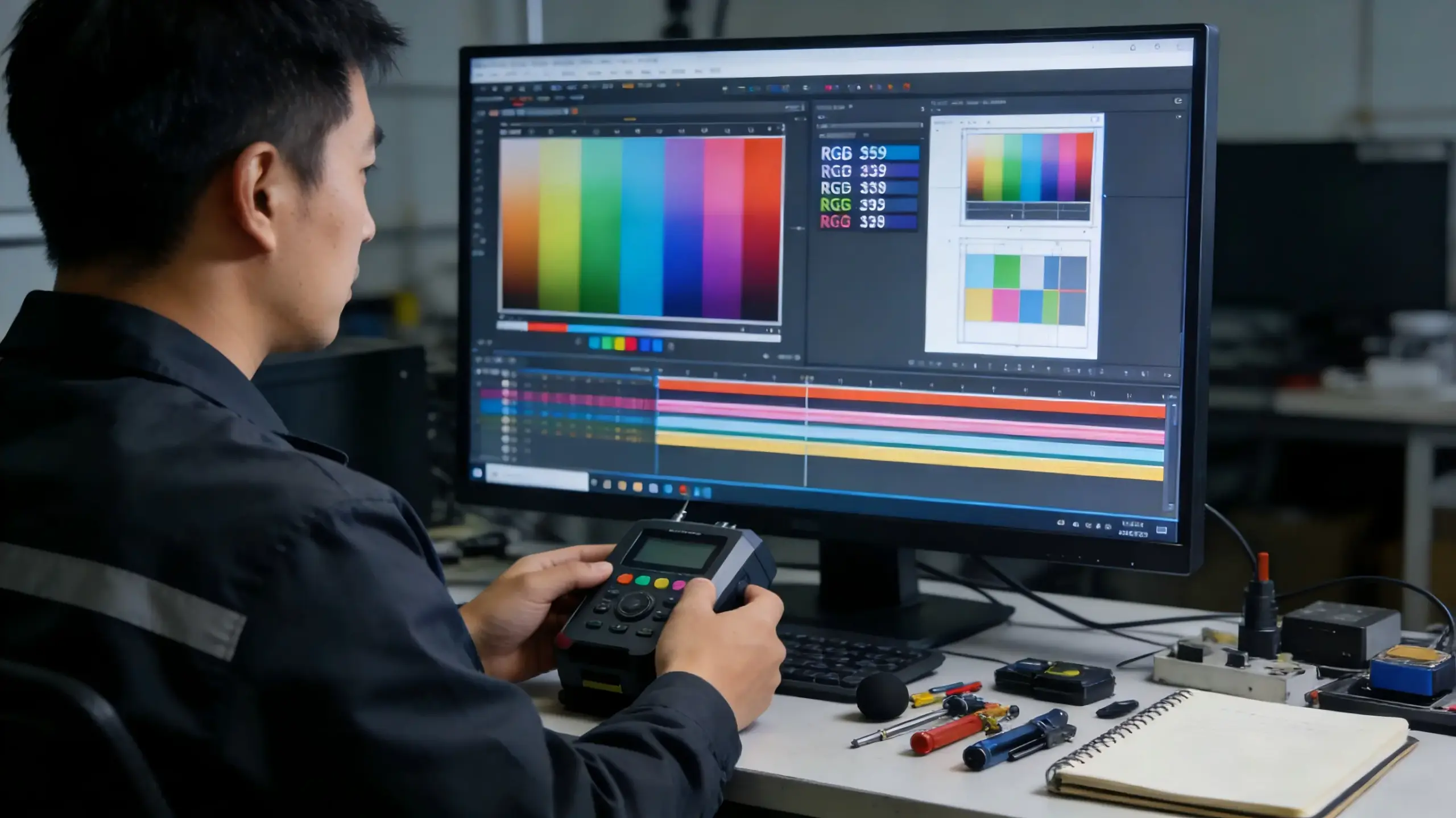 Professional Mini LED Wide Color Gamut Displays