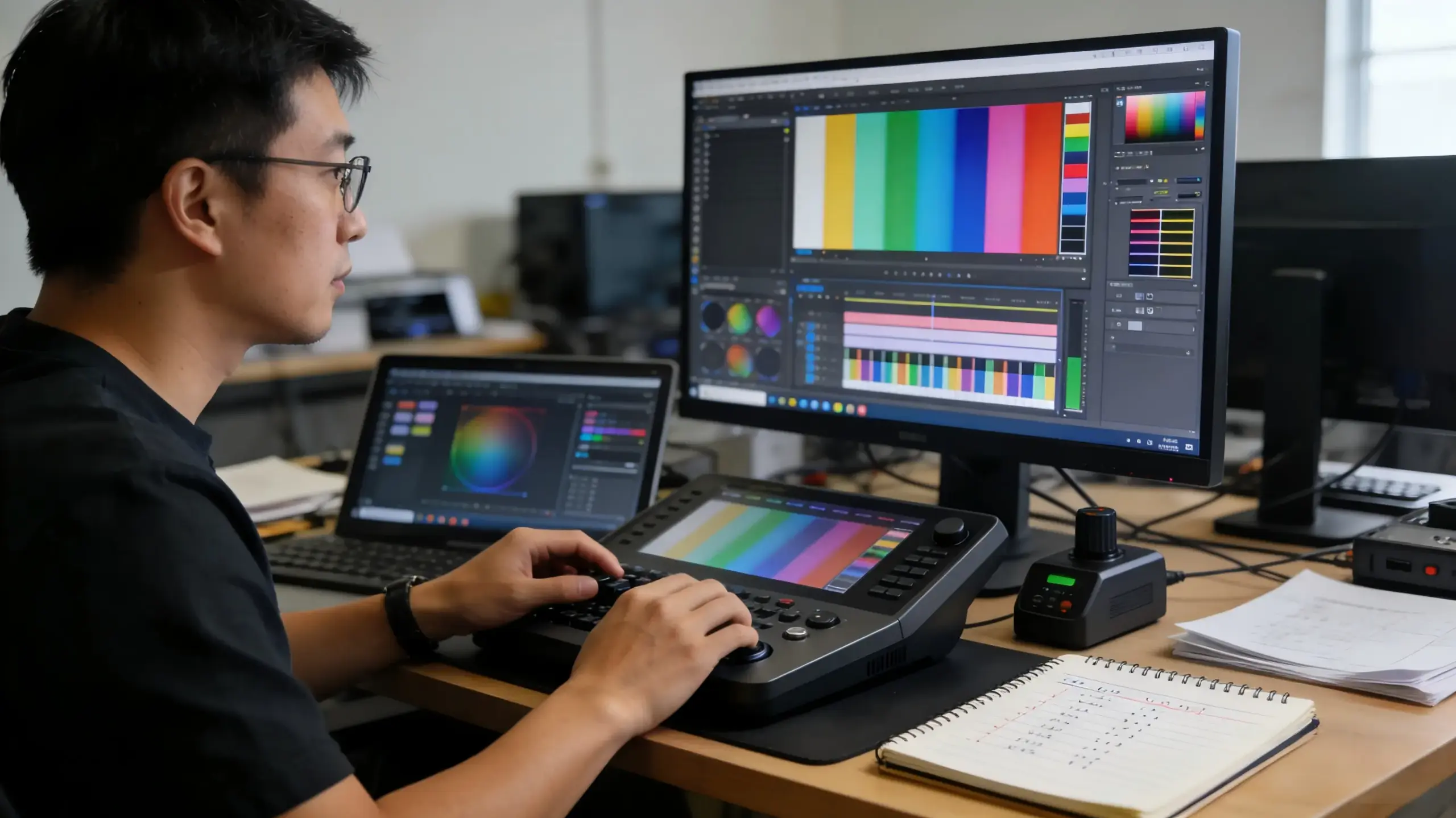 Professional Mini LED Wide Color Gamut Displays: Transforming High-Precision Video Editing Workflows