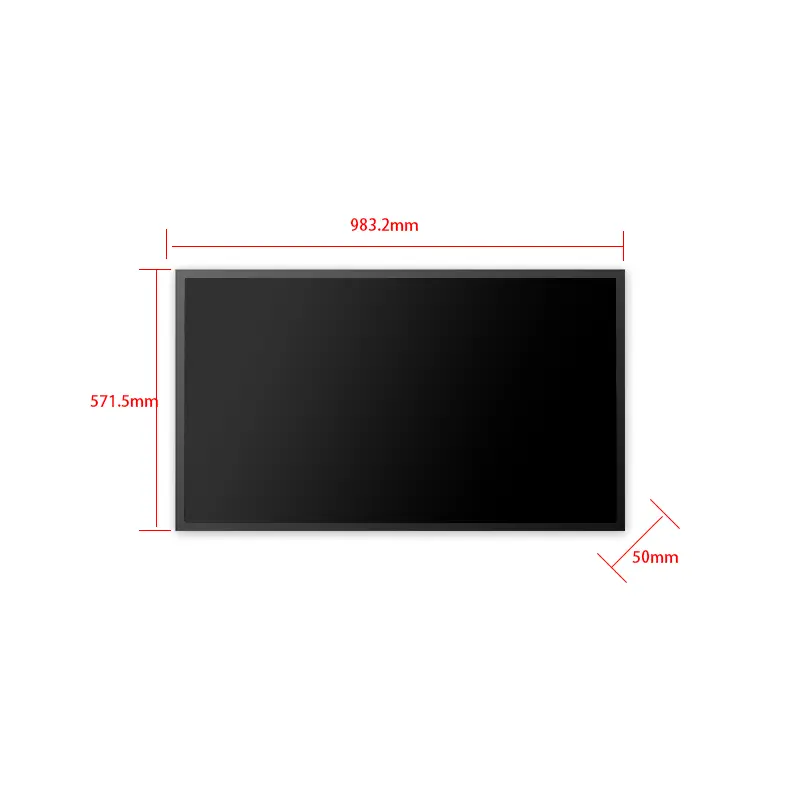 cc Additional product image of 43 Inch High Brightness LCD Display for Digital Signage, huisoar, HS0430ZJ01-C100, 43 inch high