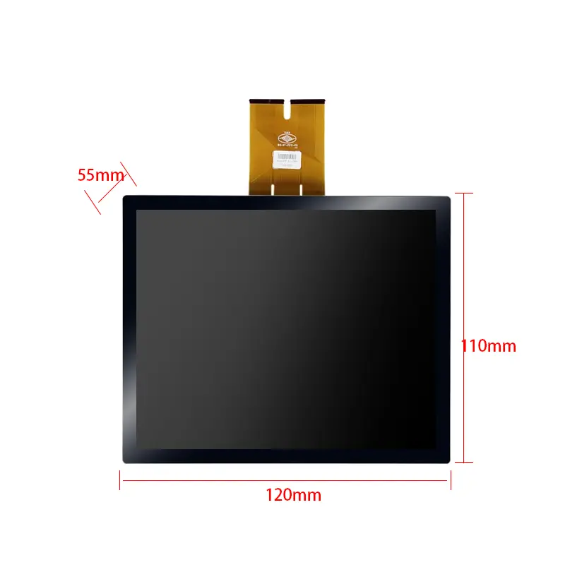 Dimension drawing of 17″ 1280×1024 10-Point Industrial IPS Touch LCD Module 1000:1, HS17A0504V1, 17 1280x1024 10-Point