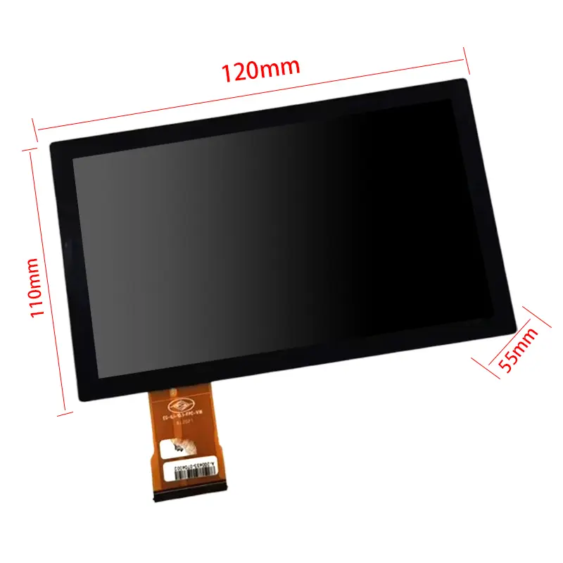 Dimension drawing of 24 Inch HMI Touch LCD Module 1000 Nits IP65 Industrial Display, HS24A1609V1, 24 Inch HMI Touch LCD