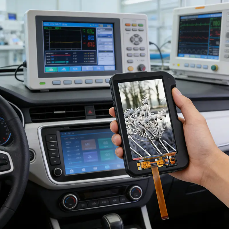 Application scenario image for 7 Inch OLED AMOLED Industrial Module for HMI Panels, OLED AMOLED Industrial Module for HMI