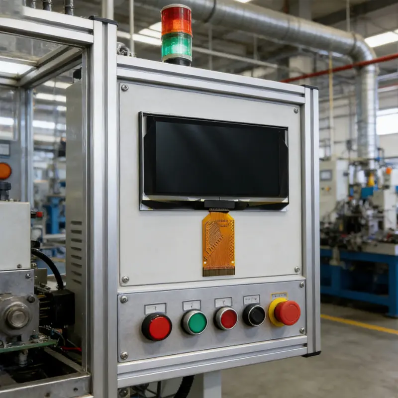 Application scenario image for 2.73 Inch Monochrome PMOLED Display 256×128 Industrial Instrument Module IIC/SPI Interface